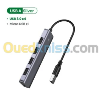 HUB USB 3.0 avec Micro-Charge- Ugreen