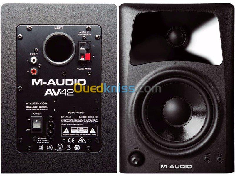 未開封】M-Audio AV42 スピーカー-