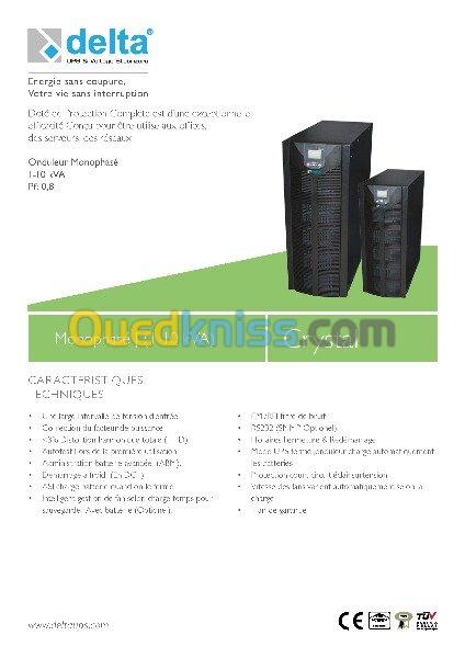 ONDULEUR ON-LINE MONOPHASE 3KVA 4