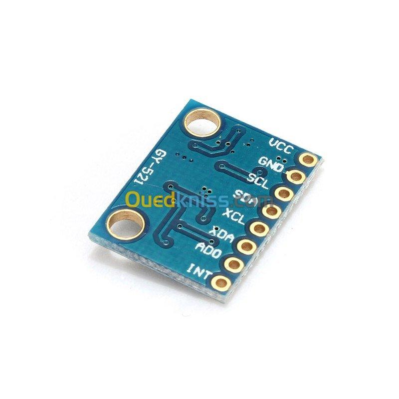 ARDUINO - Module d'accéléromètre + gyroscope MPU6050 & MPU6500 3