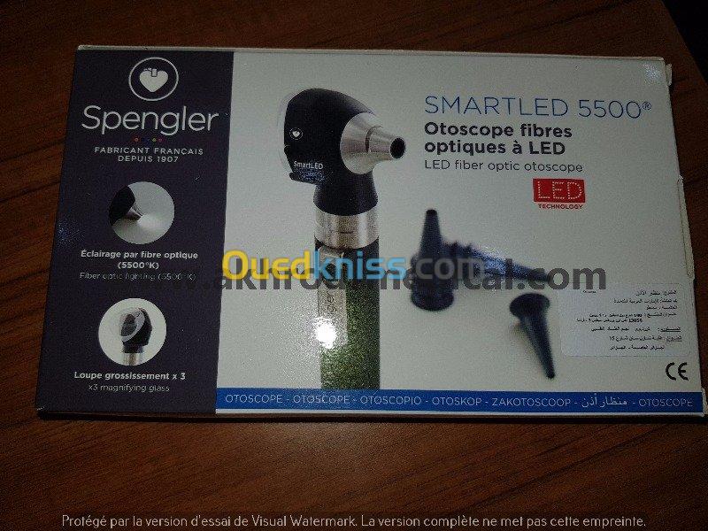 Otoscope Spengler Smartled 5500 fibre optique LED
