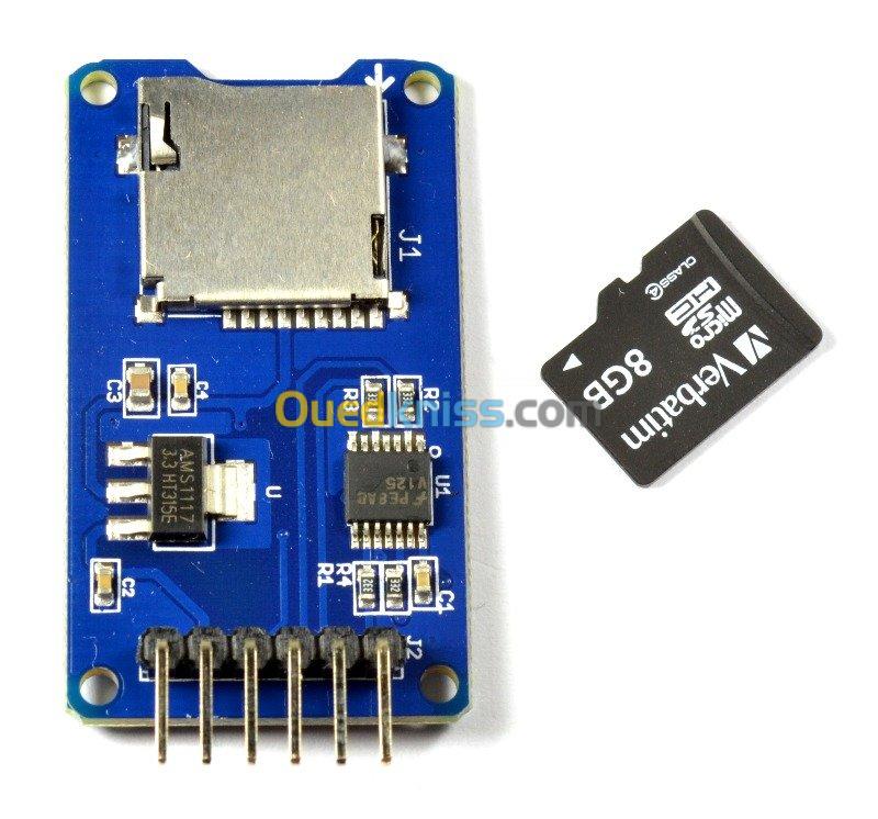  module Micro SD carte Arduino 