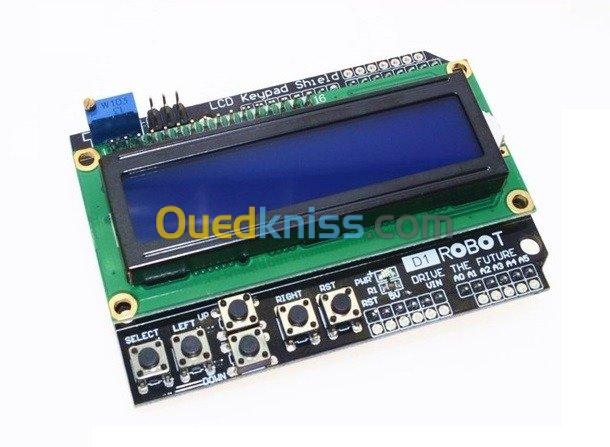 Afficheur LCD 1602 Keypad Shield Arduino  2
