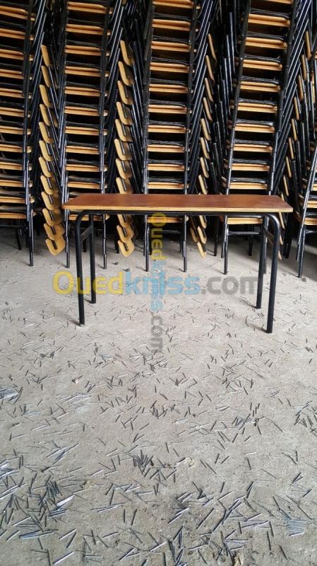 Fabrication chiases et tables scolaire