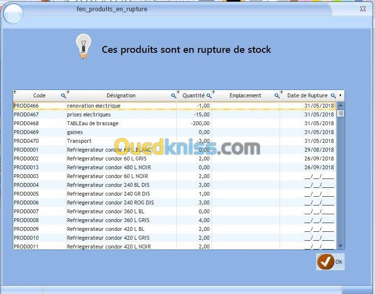 LOGICIEL GESTION COMMERCIALE ITSCOM 3