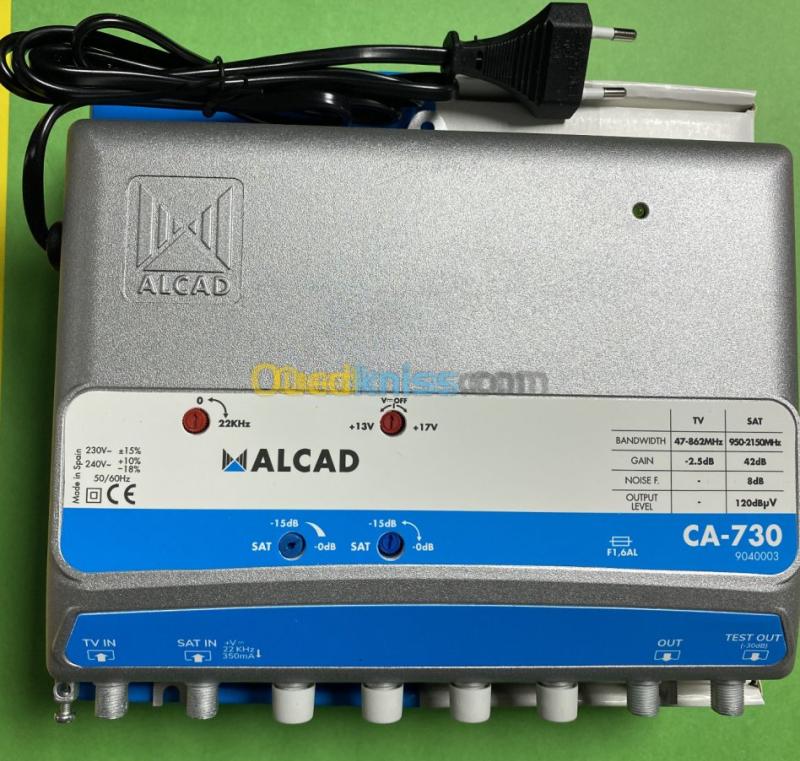 Amplificateur TV Satellite ALCAD 3