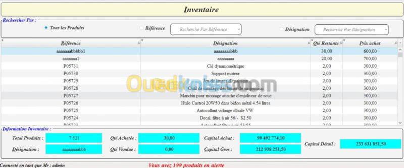 Gestion Commercial et Stock 10