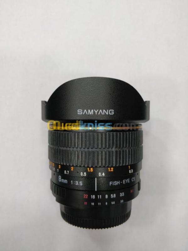 Samyang 8mm f/3.5  fisheye (Nikon)