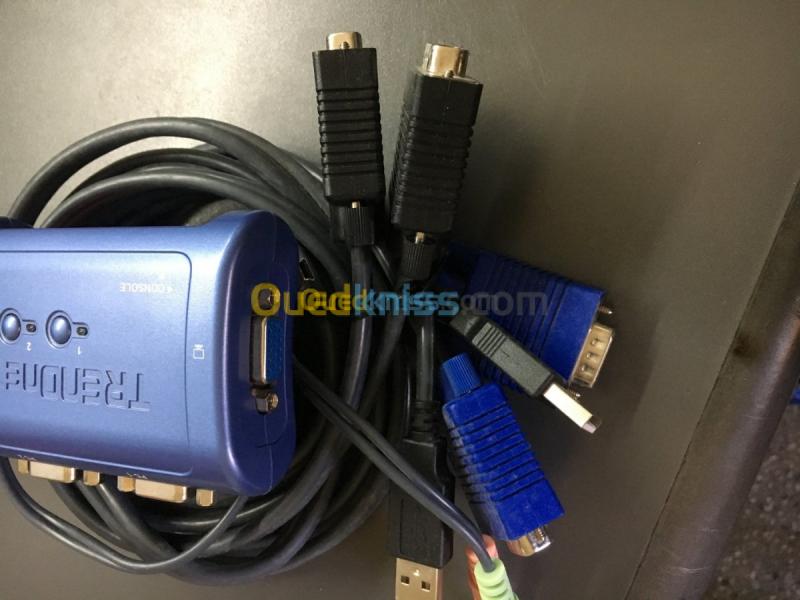 Commutateur KVM USB TRENDnet à 2 port