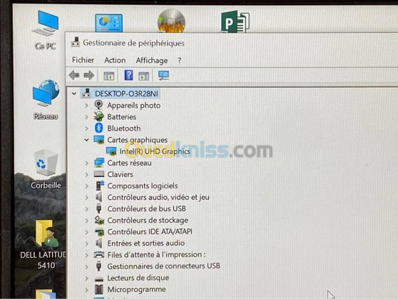 DELL LATITUDE 5410 / INTEL I5 10 EME / 16G / 512 / 14 FHD+CARTABLE 12