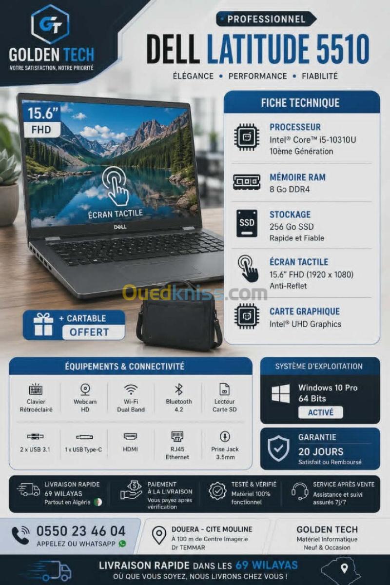 NOUVELLE ARRIVAGE LAPTOP MOYEN GAMME ENTRE 30000 ET 40000 AVEC GARANTIE ET LIVRAISON 69 WILAYAS 4