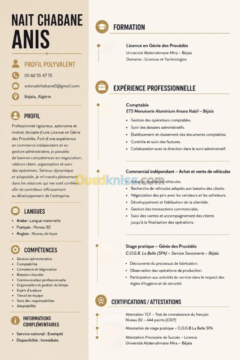 Demande d'emploi