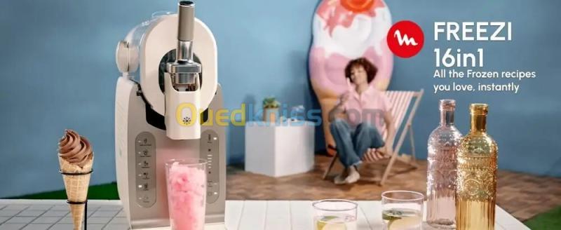 Moulinex Freezi Machine à glaces et boissons glacées 16en1 Desserts glacés 9