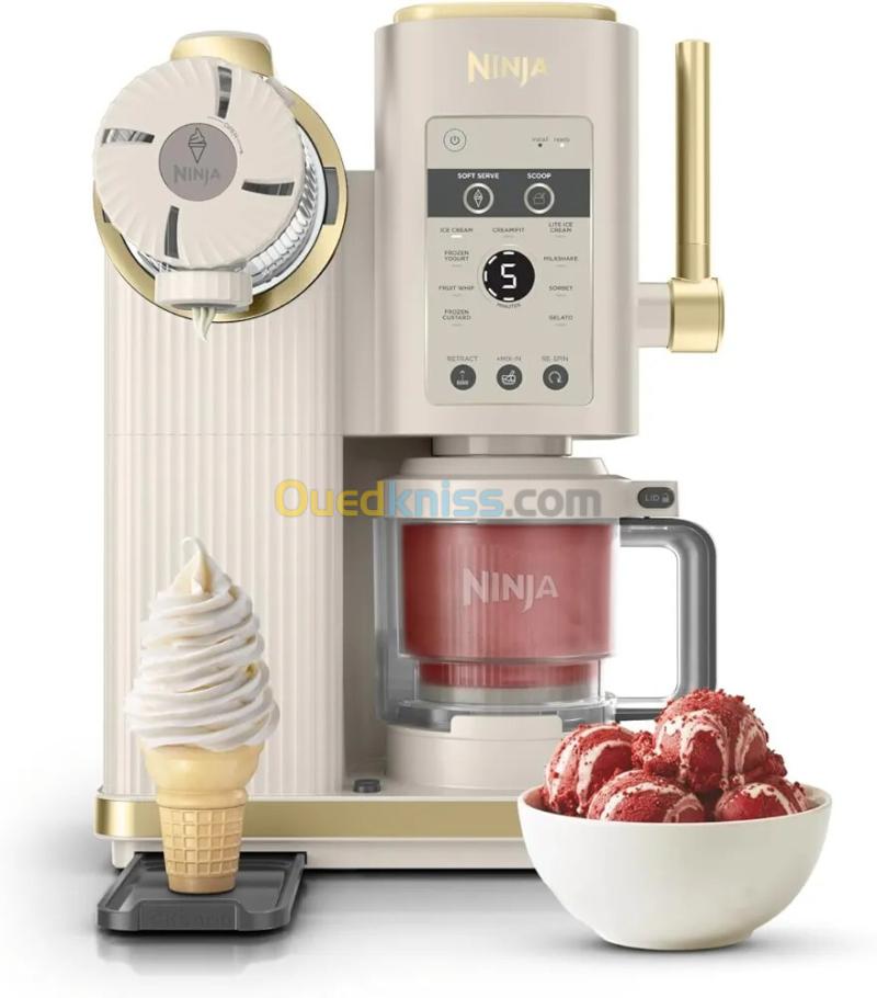 NINJA CREAMi Sorbetière Scoop and Swirl avec 2 pots 13 modes pour réaliser crèmes glacées 2