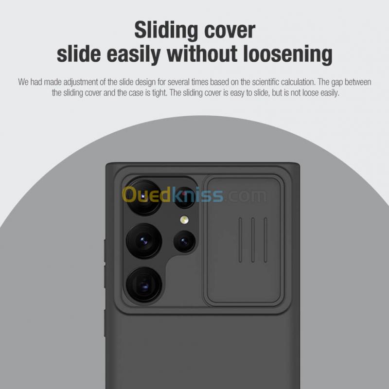  Nillkin Pochette Antichoc Original Pour Samsung Galaxy S23 Ultra Camera CamShield Pro