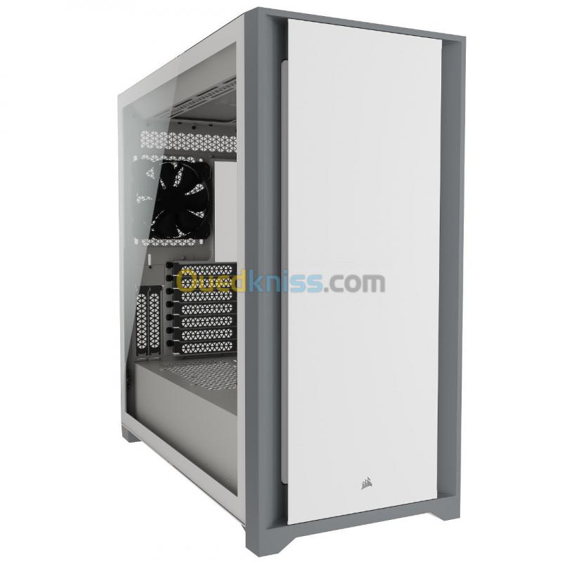  5000D TEMPERED GLASS MID-TOWER ATX PC CASE WHITE
