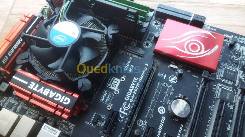Bundle combo Gigabyte Z97x Gaming5 + i5 4460 + RAM 32gb ddr3 2