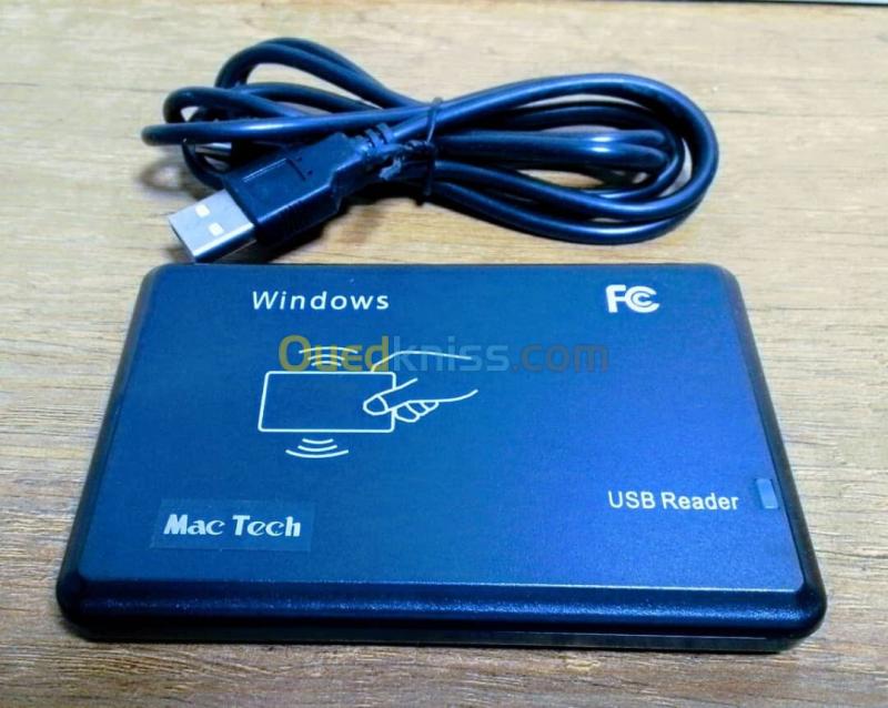 Lecteur de cartes RFID et MIFAR USB Mac Tech 3