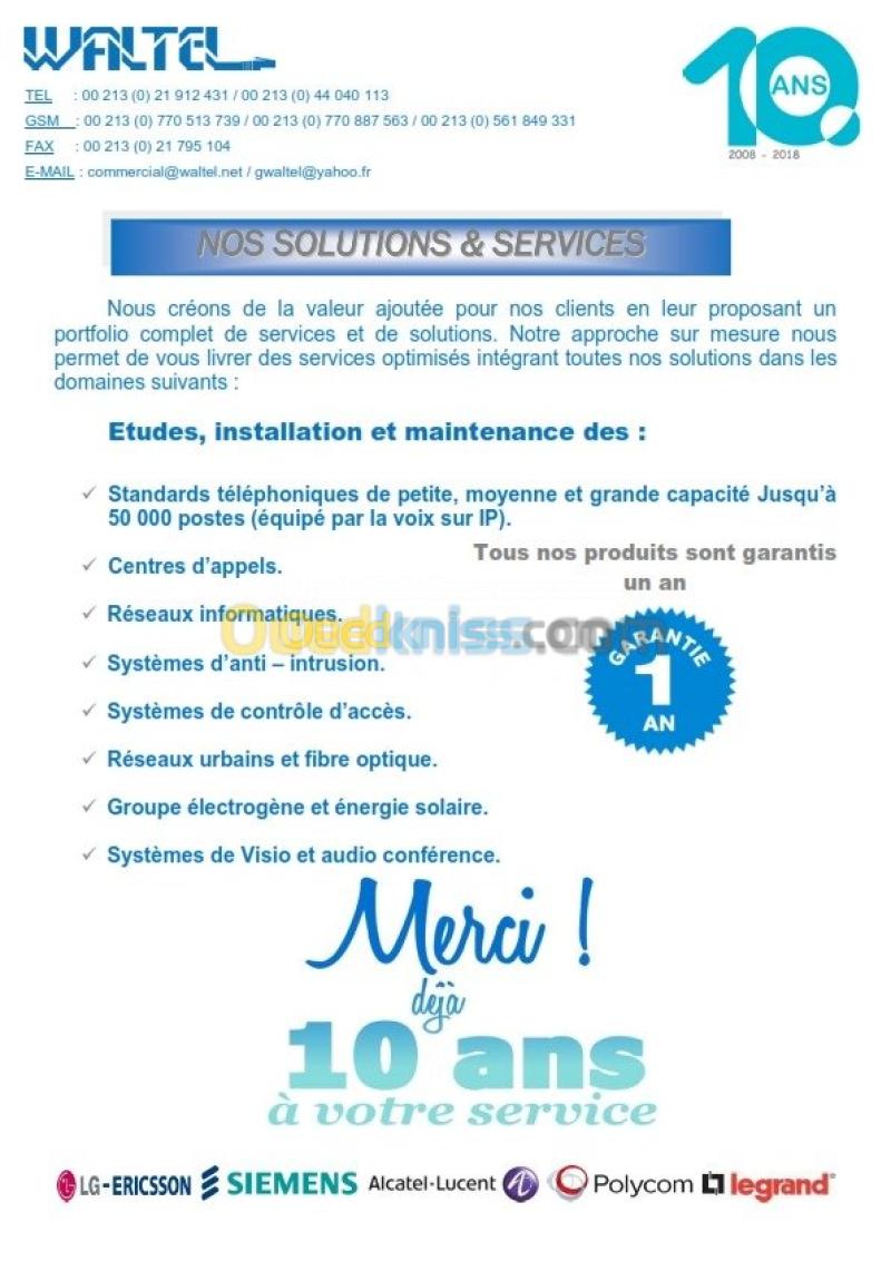 RESEAUX INFORMATIQUE ET TELEPHONIQUE  3