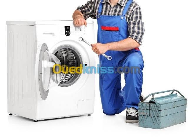 Réparation toutes marques de machine à laver a domicile disponible 7/7 j a partir de 8 h jusqu'à 22h