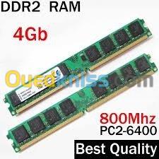 RAM : DDR2 / DDR3 / DDR4 4