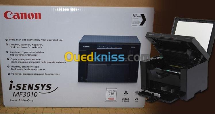 IMPRIMANTE CANON I-SENSYS MF3010 MULTIFONCTION LASER A4