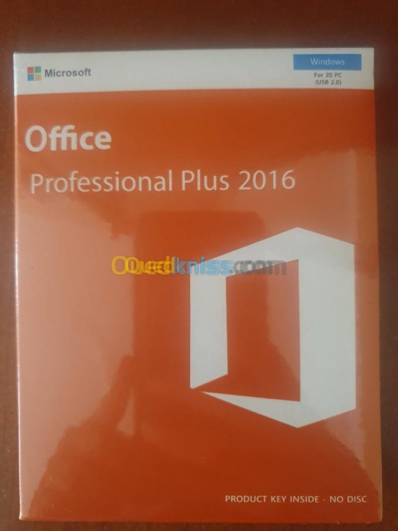 Licence Microsoft office 2016, 2019,2021, 2024 Pro Plus 4