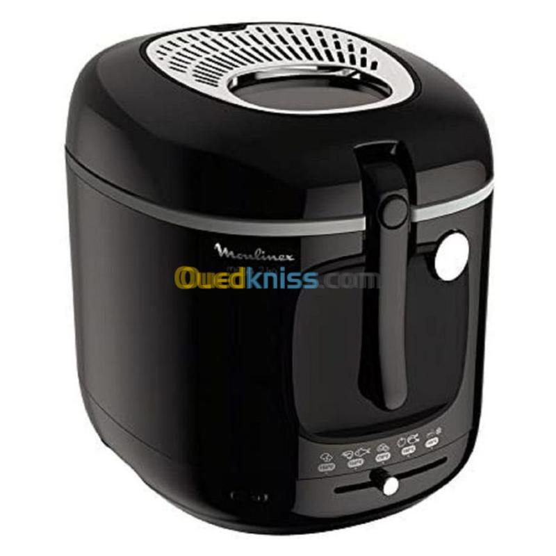 MOULINEX Friteuse Carambar Am480870 Friteuse Xxl Mega - 2Kg - Noir 2