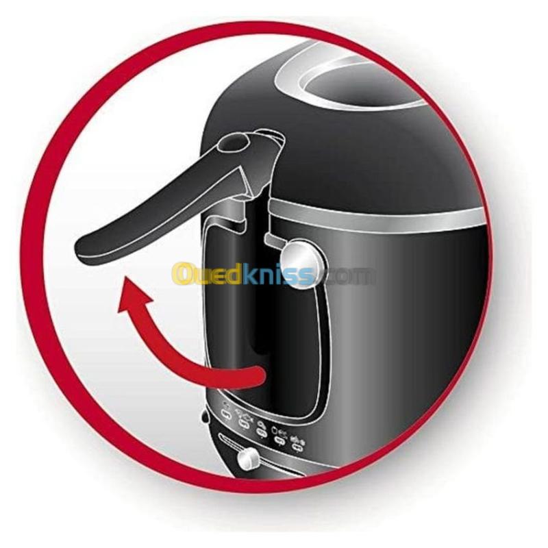 MOULINEX Friteuse Carambar Am480870 Friteuse Xxl Mega - 2Kg - Noir 3