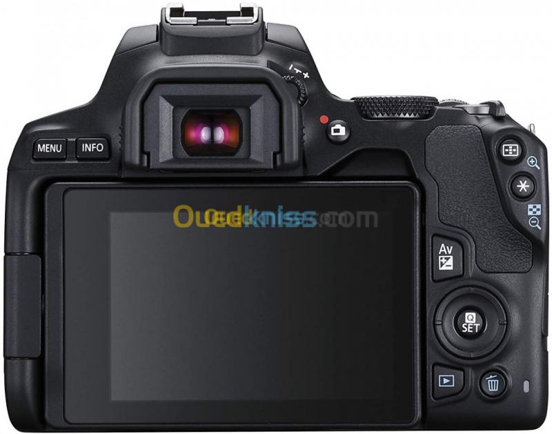 Canon EOS 250D DC Appareil Photo Numérique 24.1MP -Reflex Objectif EF-S 18-55mm III Wi-Fi Bluetooth