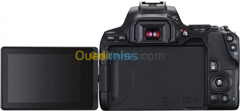 Canon EOS 250D DC Appareil Photo Numérique 24.1MP -Reflex Objectif EF-S 18-55mm III Wi-Fi Bluetooth