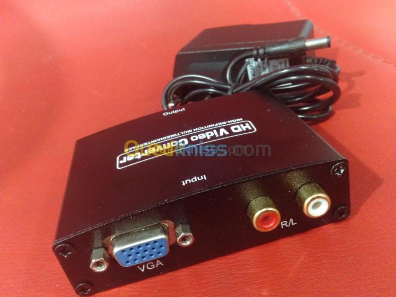 Convertisseur VGA To HDMI+ VGA + Audio