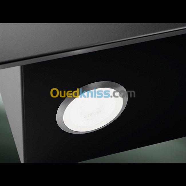 PROMO HOTTE INCLINEE EN 2 VERRE NOIR 60CM 2