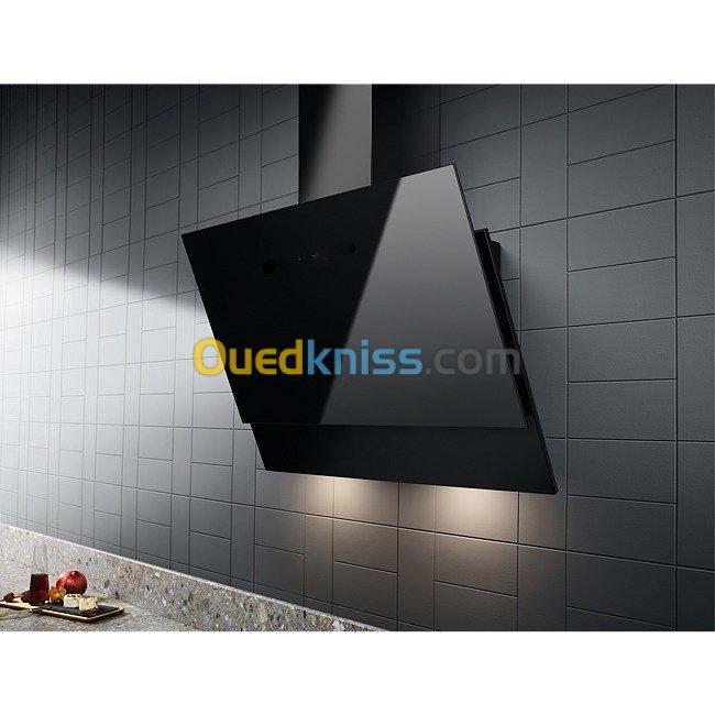 PROMO HOTTE INCLINEE EN 2 VERRE NOIR 60CM 4