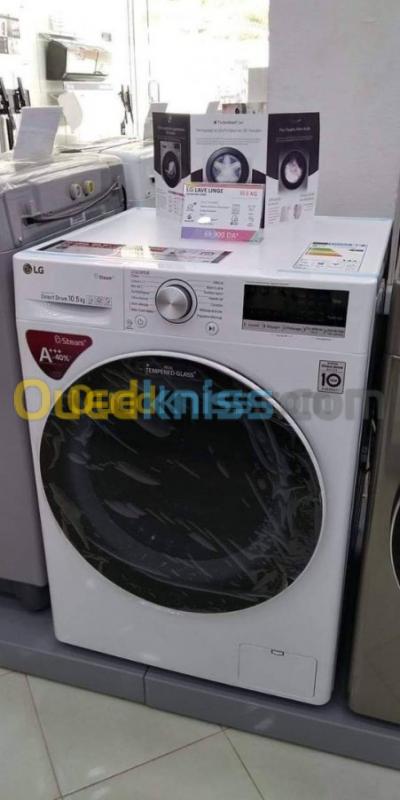Machine à laver LG. 10.5 LG BLANCHE 