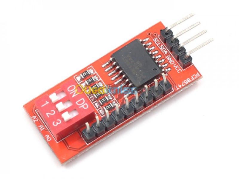  Module PCF8574T I2C 8 bits Arduino 