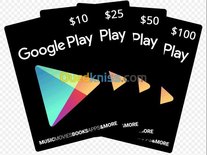  google play gift cards