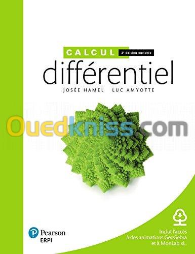  Calcul différentiel, 2e enrichie | Manuel + Édition en ligne + MonLab xL + Multimédia - ETUDIANT (6 mois)