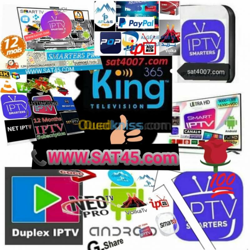 Les meilleurs  Abonnement iptv Top stable King 365 haut gamme King365  pure