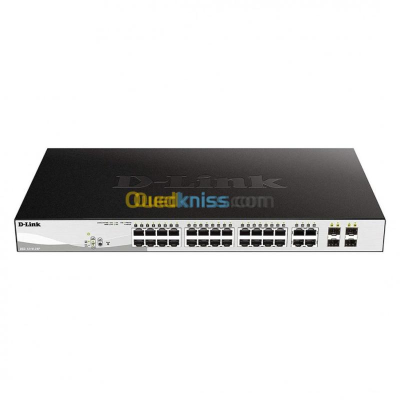 Switch 24 Ports 4 SFP COMBO Smart Manageable  DGS-1210-28 D-link