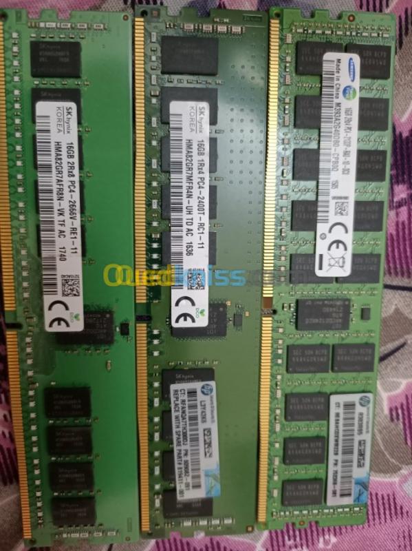 Ram serveurs 16G DDR4 2133