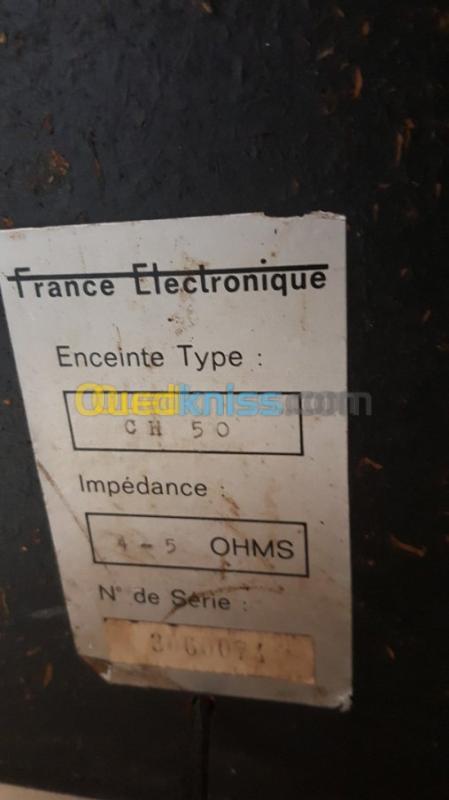 Enceinte France Electronique CH 50