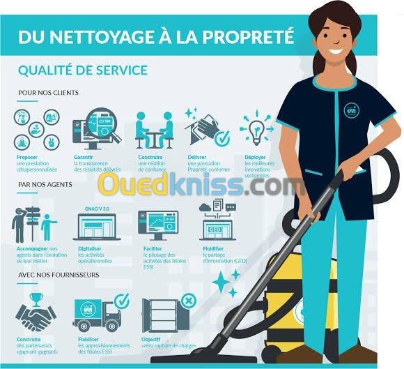  Nettoyage services