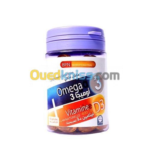  BPN Omega 3 Vitamine D3 60Gélules