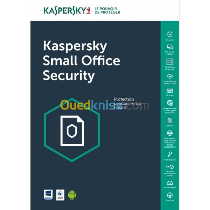 KASPERSKY SMALL OFFICE SECURITY 10 POSTES