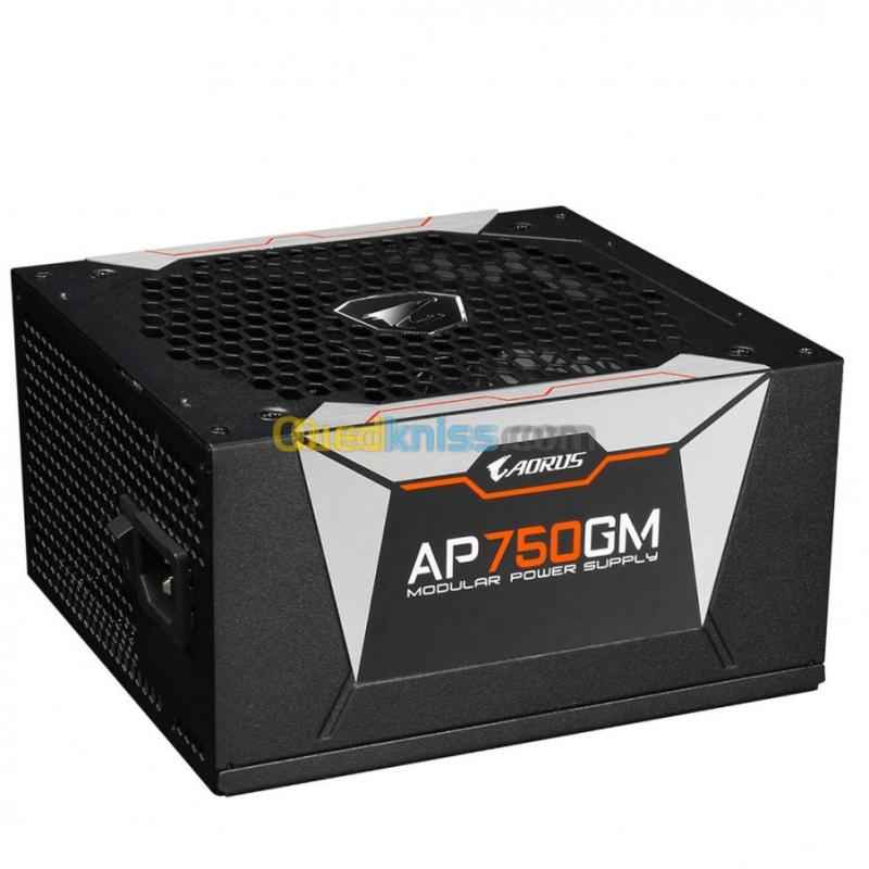 ALIMENTATION PC AORUS P750W - 750 WATTS- 80+ GOLD - MODULAIRE - HAUTE EFFICACITÉ - NOIR 5