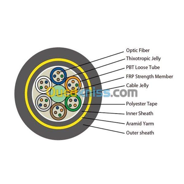 CABLE FIBRE OPTIQUE MONOMODE 3