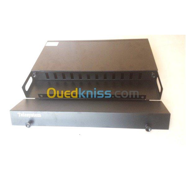 Tiroir optique 19″ avec 24 ports