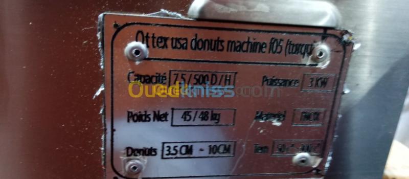  Machine mini donuts Ottex Turquie