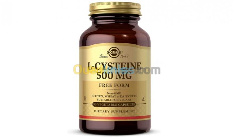  L-Cystéine - 500mg - 90 Capsules - USA